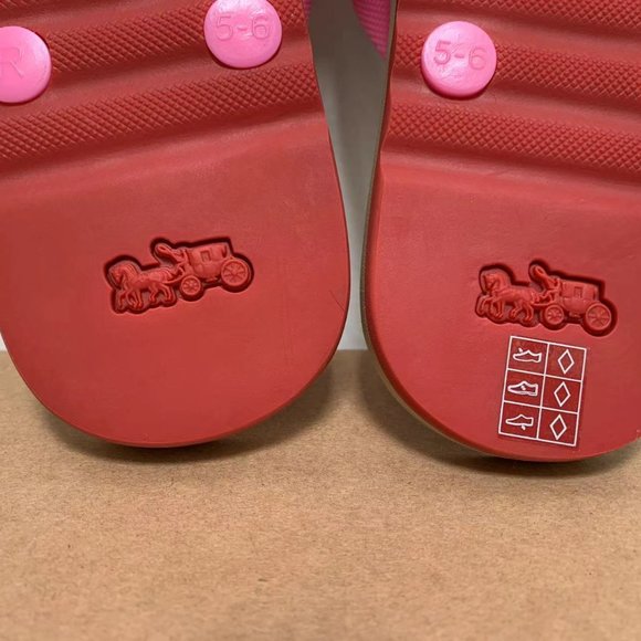 COACH SLIPPERS SIZE 5-6 - Picture 8 of 8